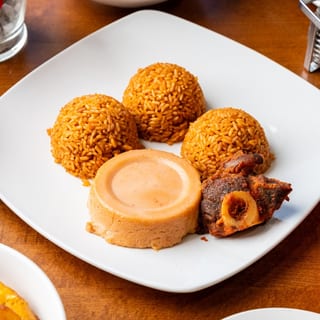 Jollof Rice Plate