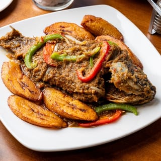 Sautéed Fish and Plantains