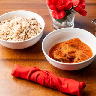 Rice and Beans Plate